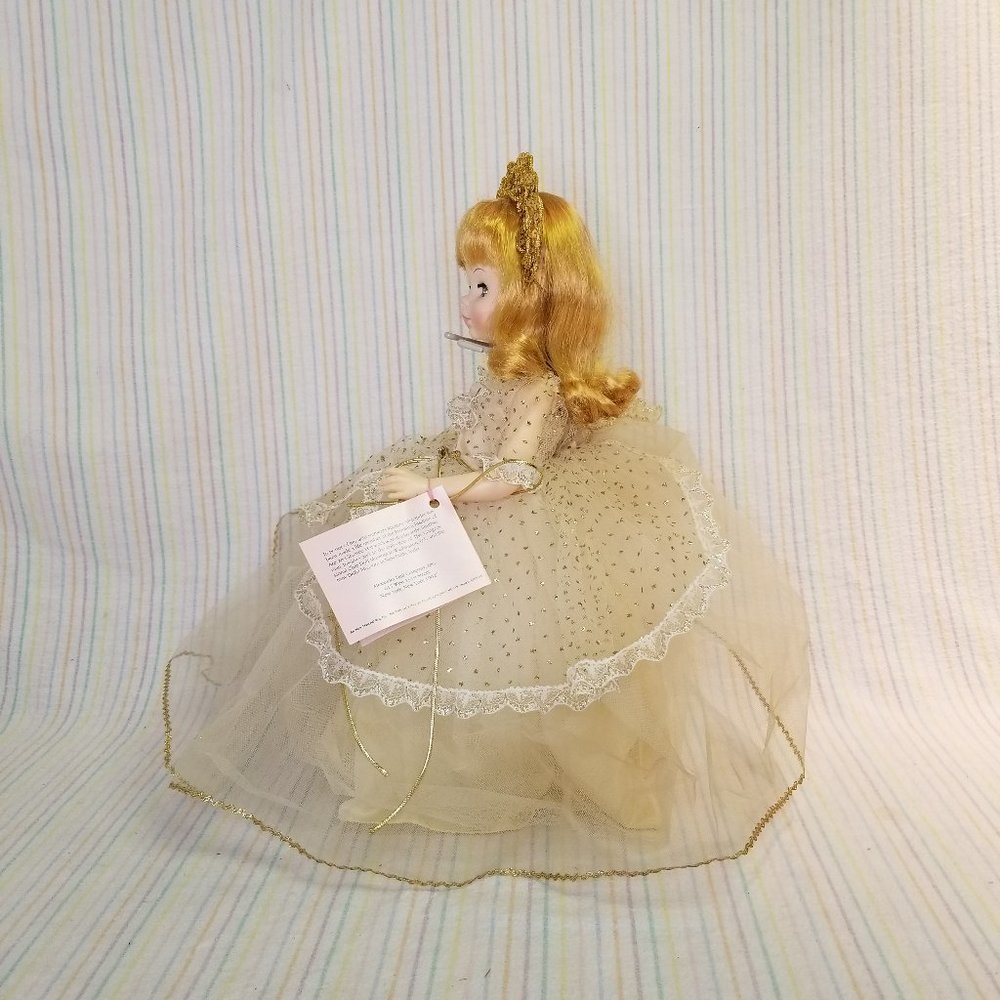 1965 Vintage Madame Alexander Doll Cinderella w/ Stand Gold Dress Shoes Bloomers - Picture 4 of 10